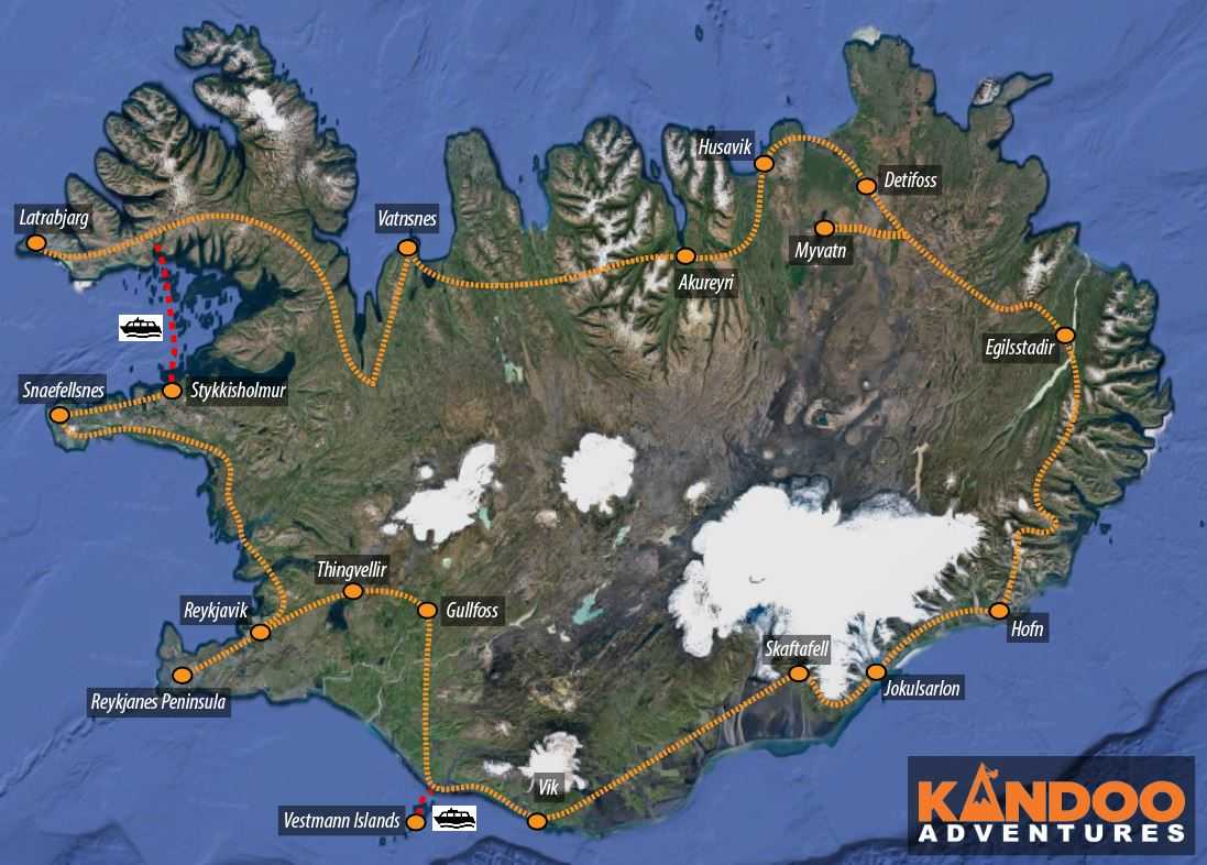 Ultimate Iceland Map