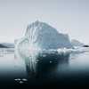 Gigantic iceberg in Greenland