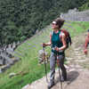 Hikers during the Inca Trail