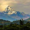 Machapuchare guarding the entrance to the Annapurna Sanctuary