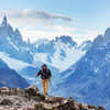 Trekker in Patagonia