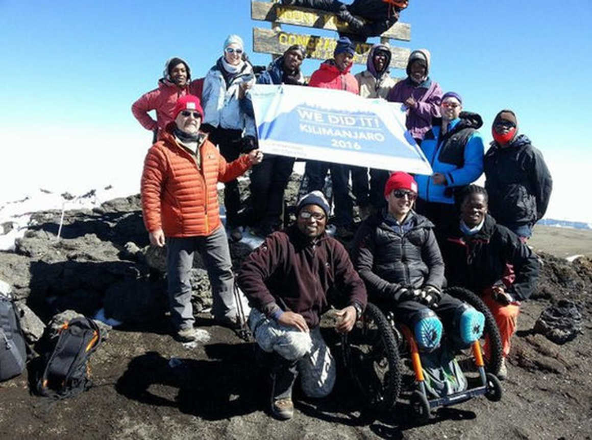 Aaron Phipps in Kilimanjaro