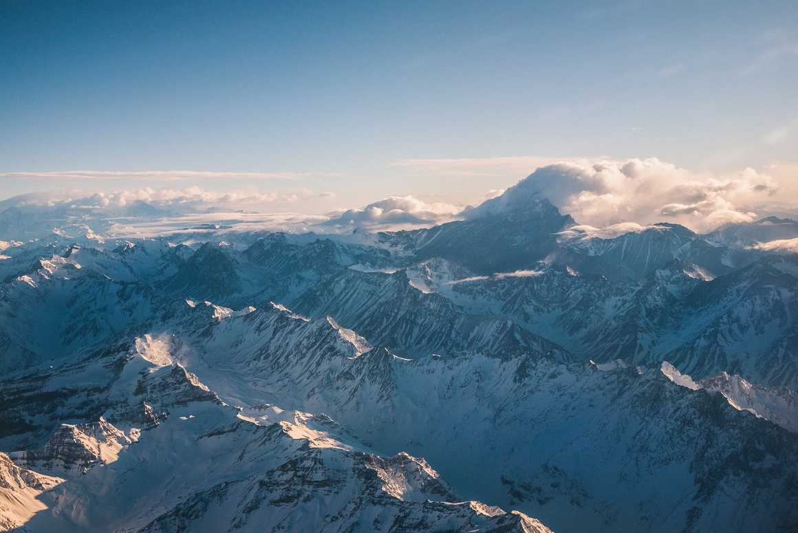 Aconcagua from the air