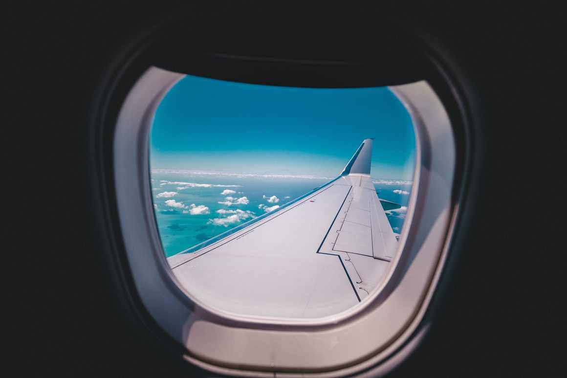 airplane window