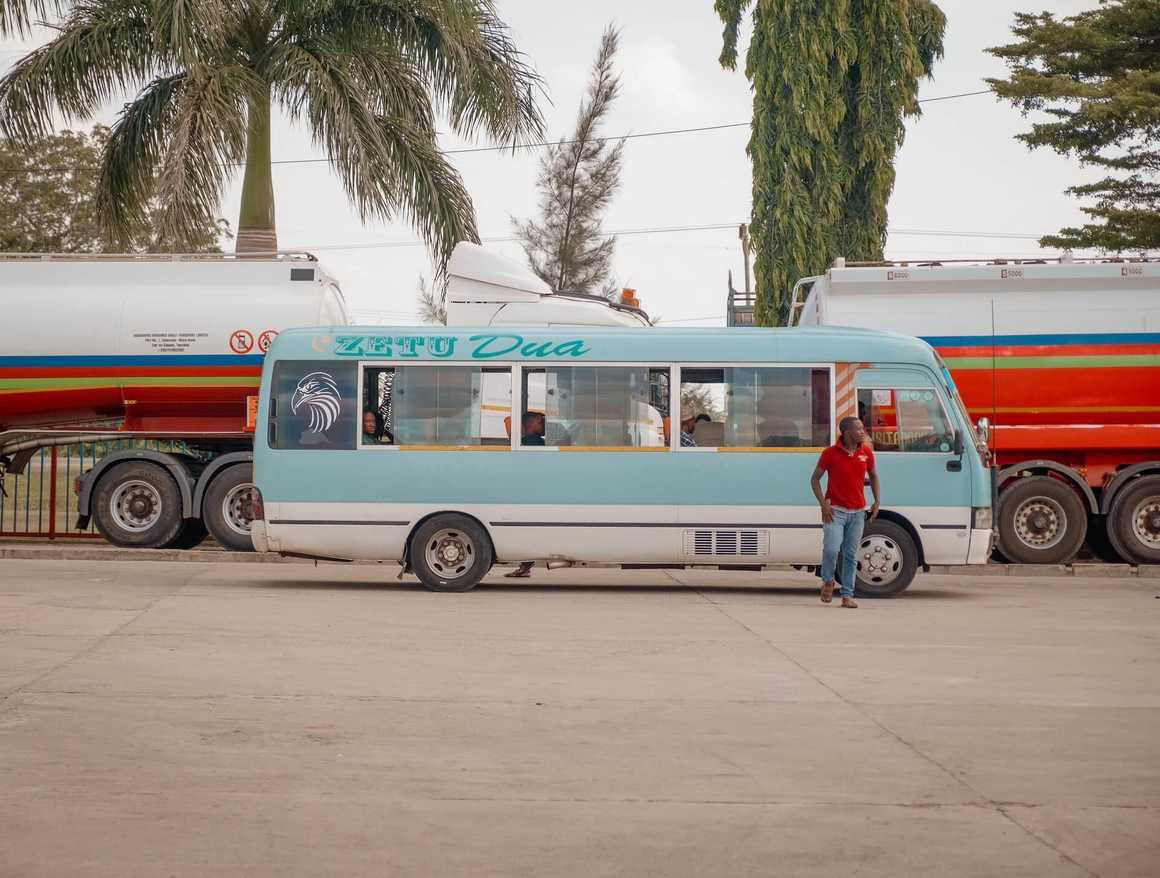 Bus in Tanzania