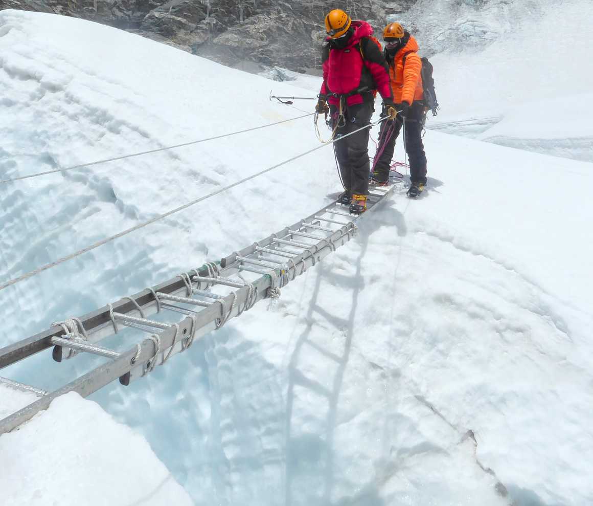 Crevasse Island Peak