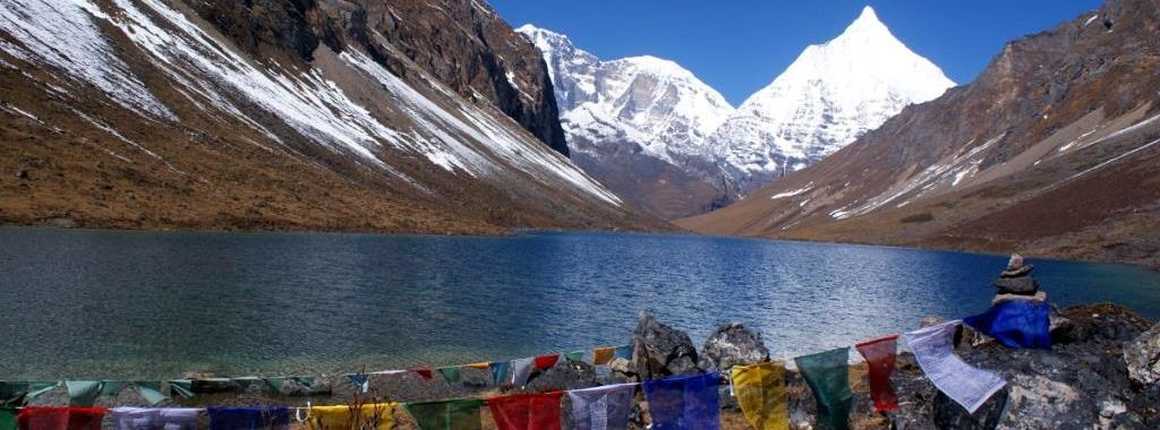 Dagala lake in Bhutan