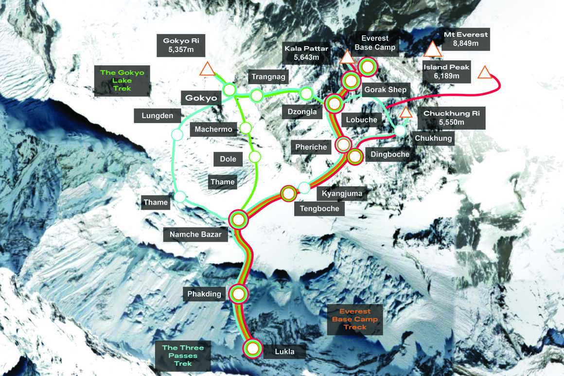 Everest Base Camp Trekking Routes