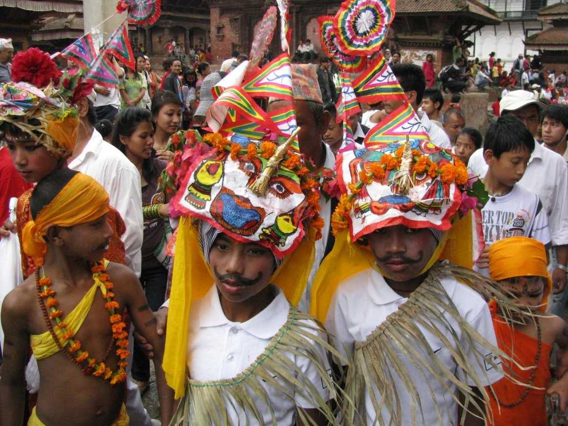 Gai Jatra festival in Nepal