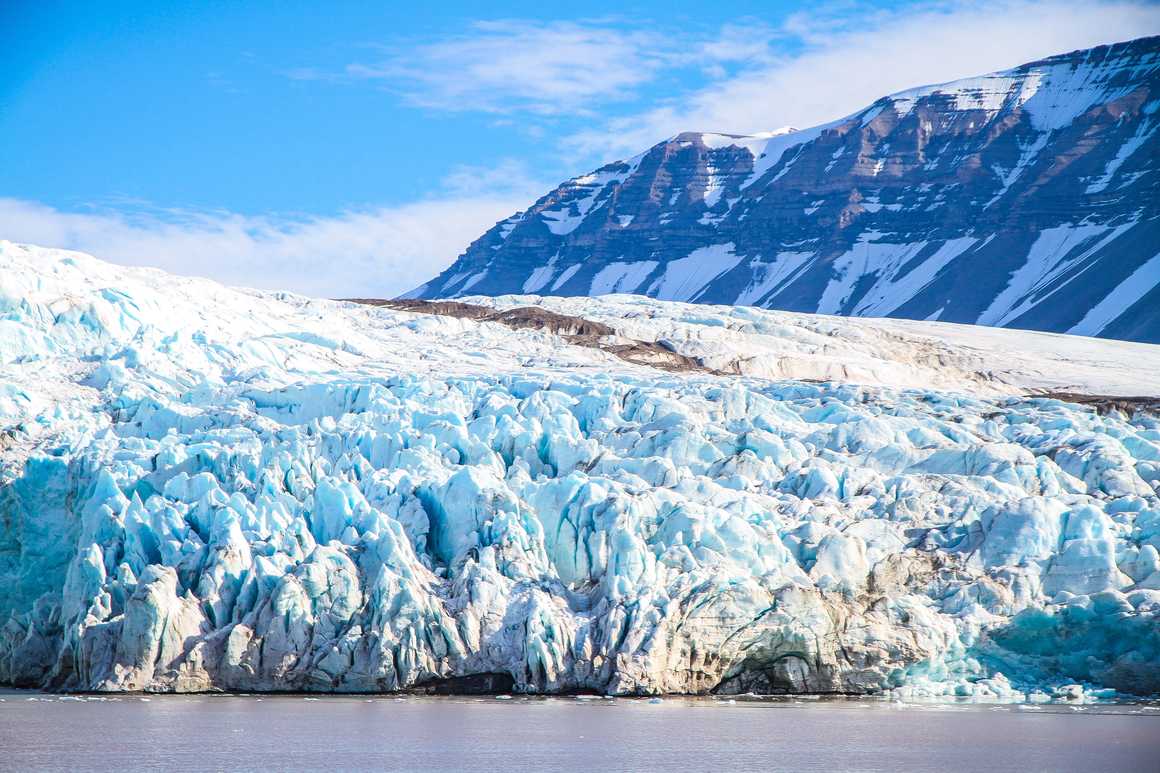 Glaciar in Svalbard