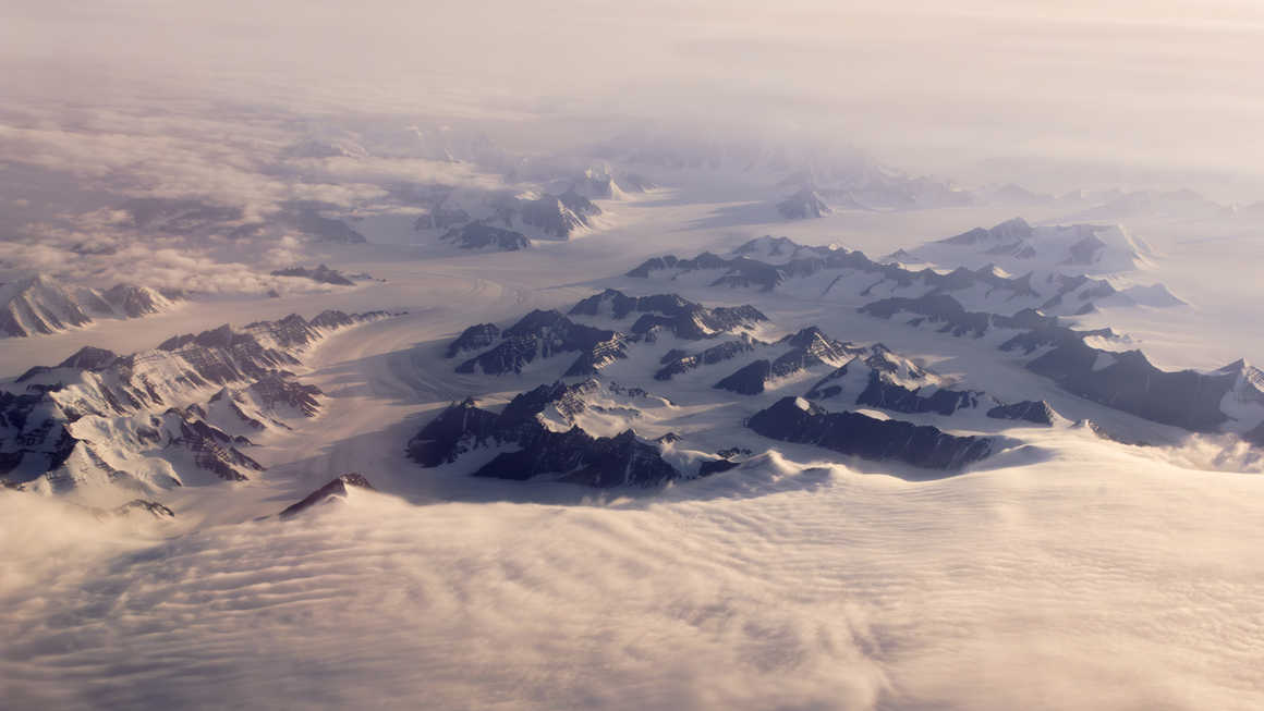 Greenland snow