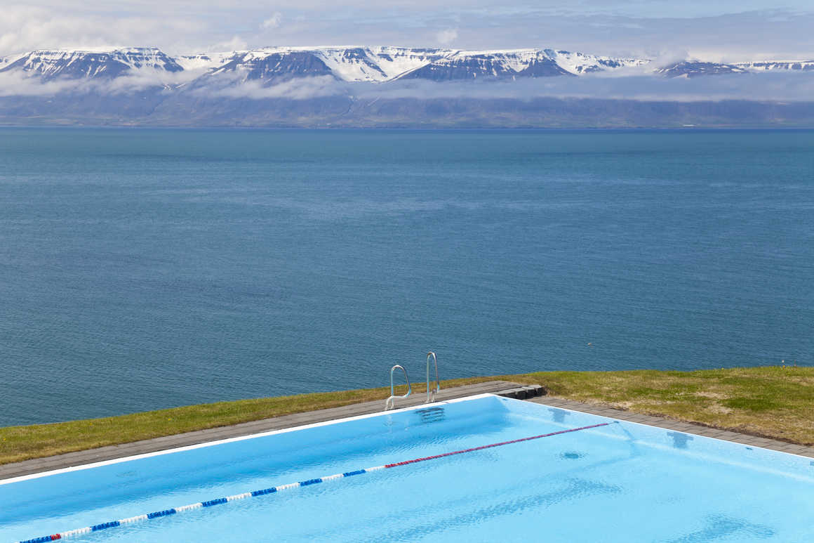 Hofsós Geothermal Swimming Pool, Iceland
