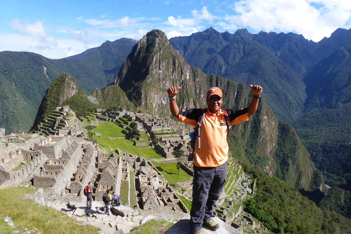 Jose in Machu Picchu