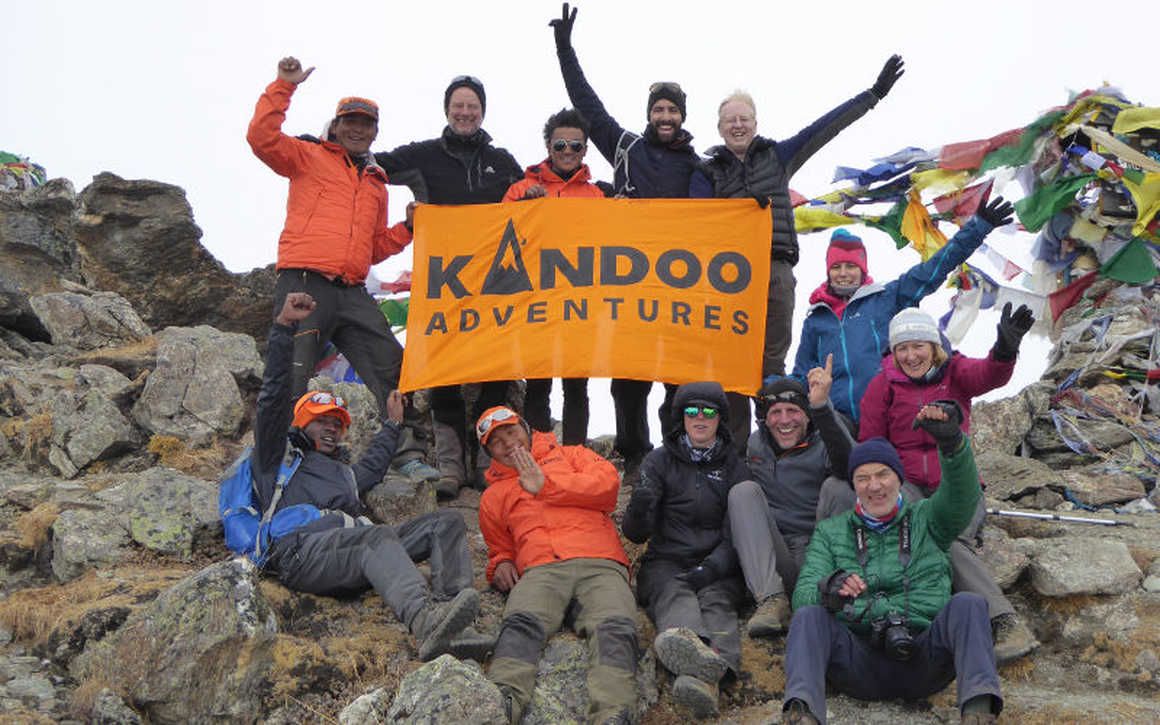 Kandoo Management Team Summit Island Peak