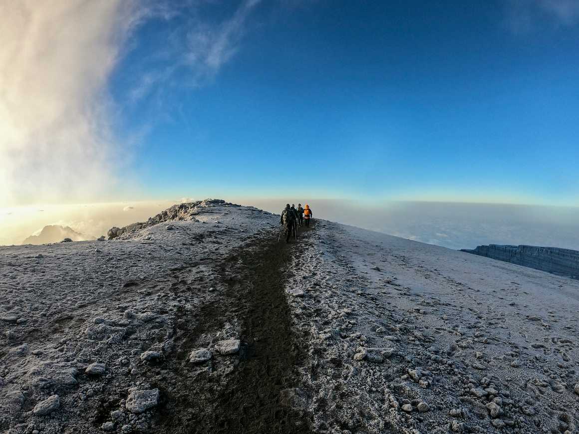 Kilimanjaro Summit After Sunrise