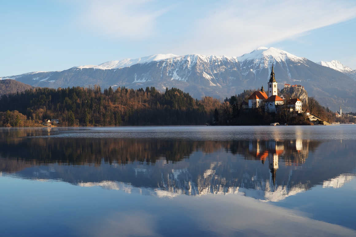 Lake Bled in Slovenia