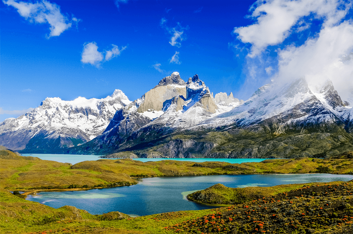 Lakes in Patagonian National Park