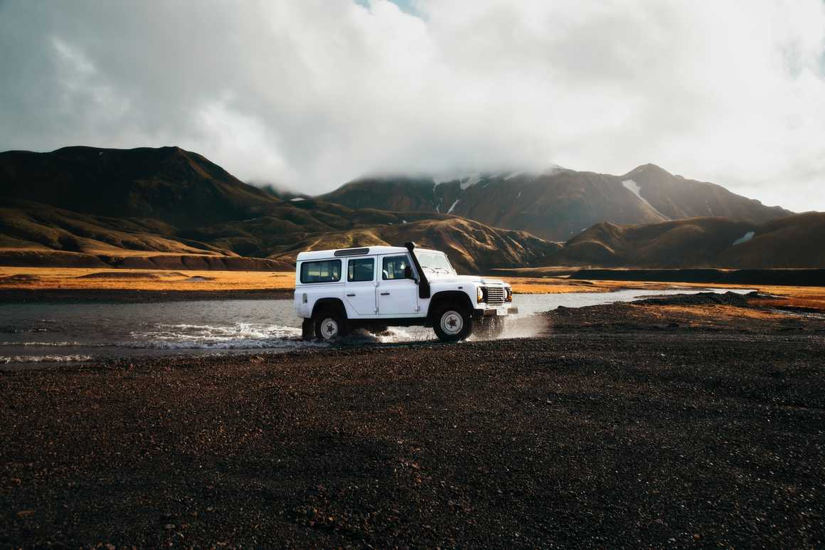 Land Rover in Iceland