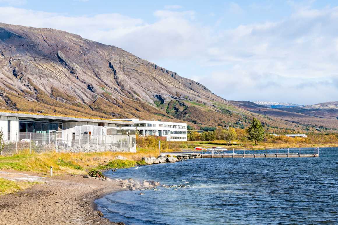 Laugarvatn Fontana hot springs spa, Iceland