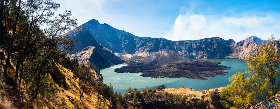 Lombok island in Indonesia