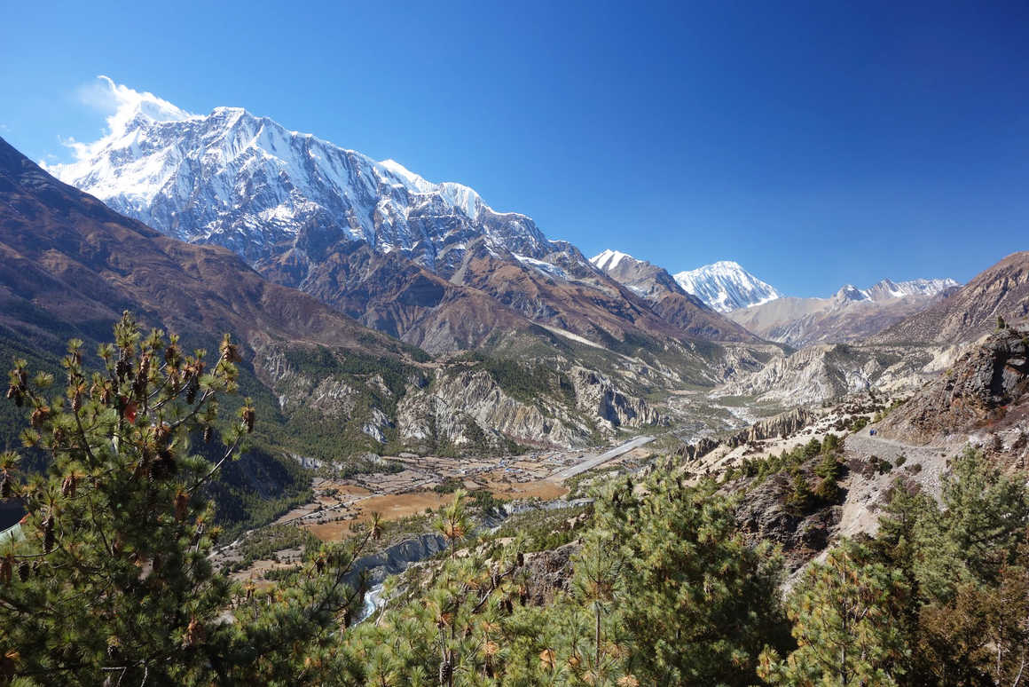Manang Valley during the Annapurnas Tour