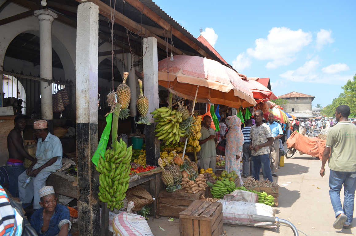 Market in Stone Town - Zanzibar - Tanzania
