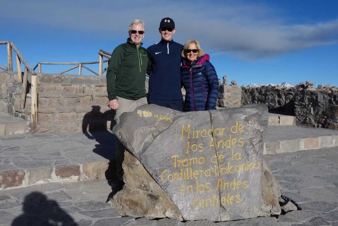 Mirador de los andes at 4910m