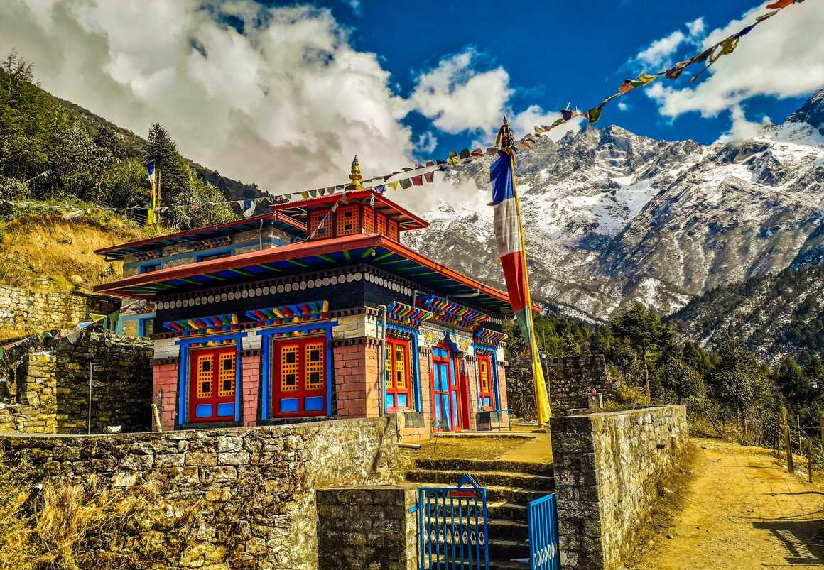 Monastery in Lukla, Nepal