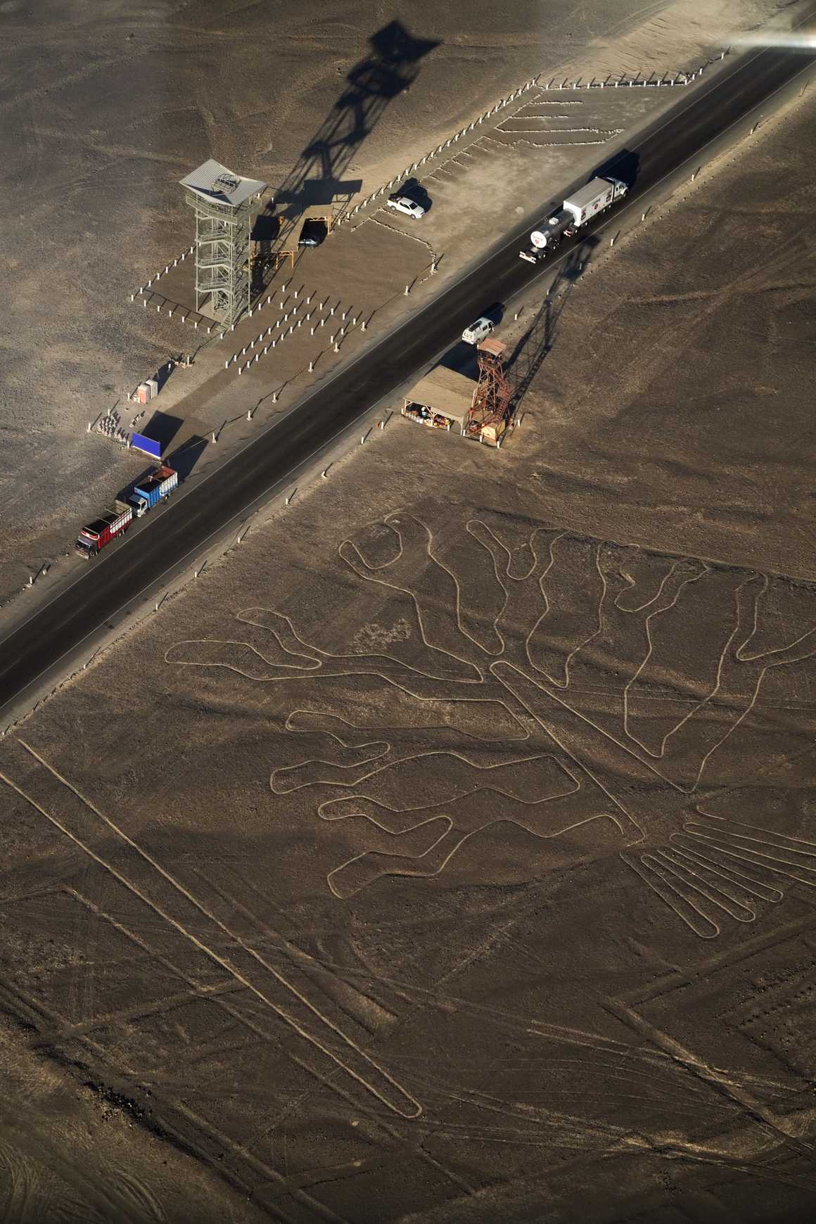 Nasca lines in Peru