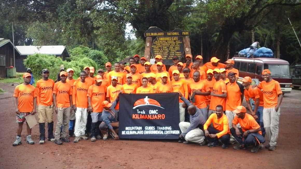 Our local team in Tanzania