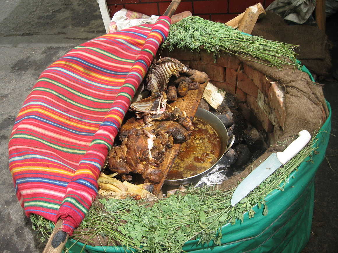 Pachamanca in Peru