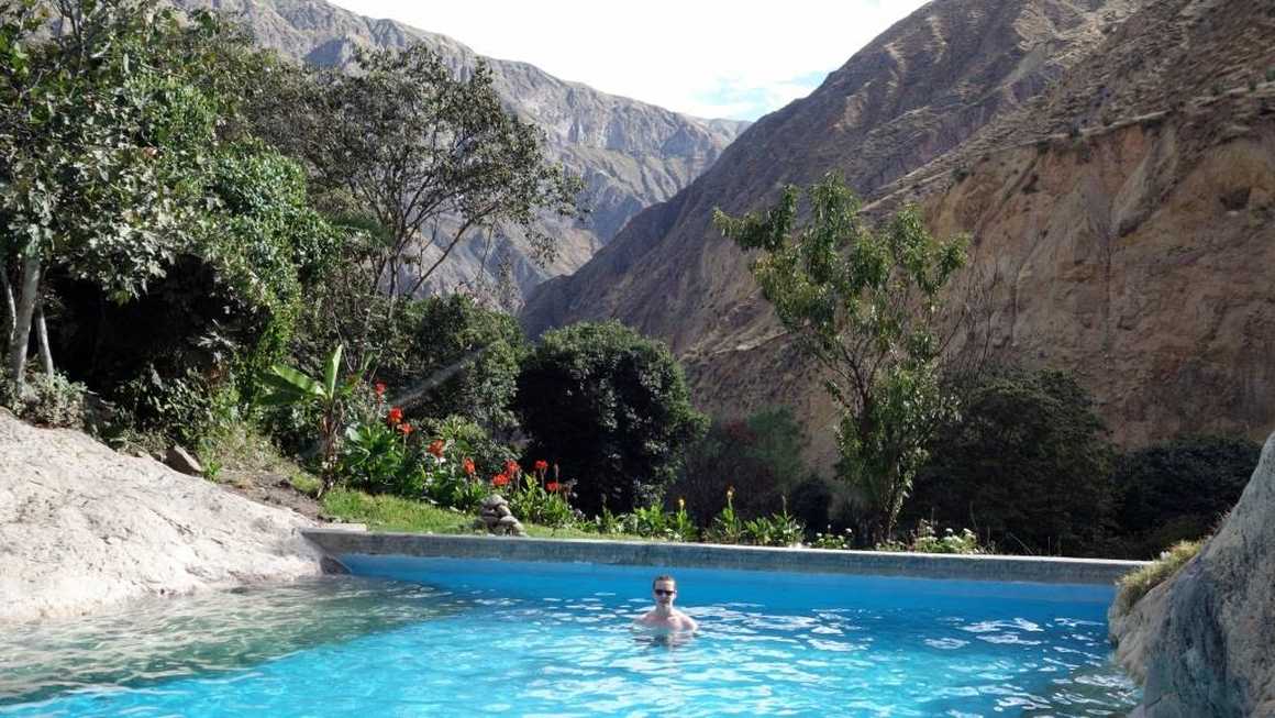 Pool at Colca bottom