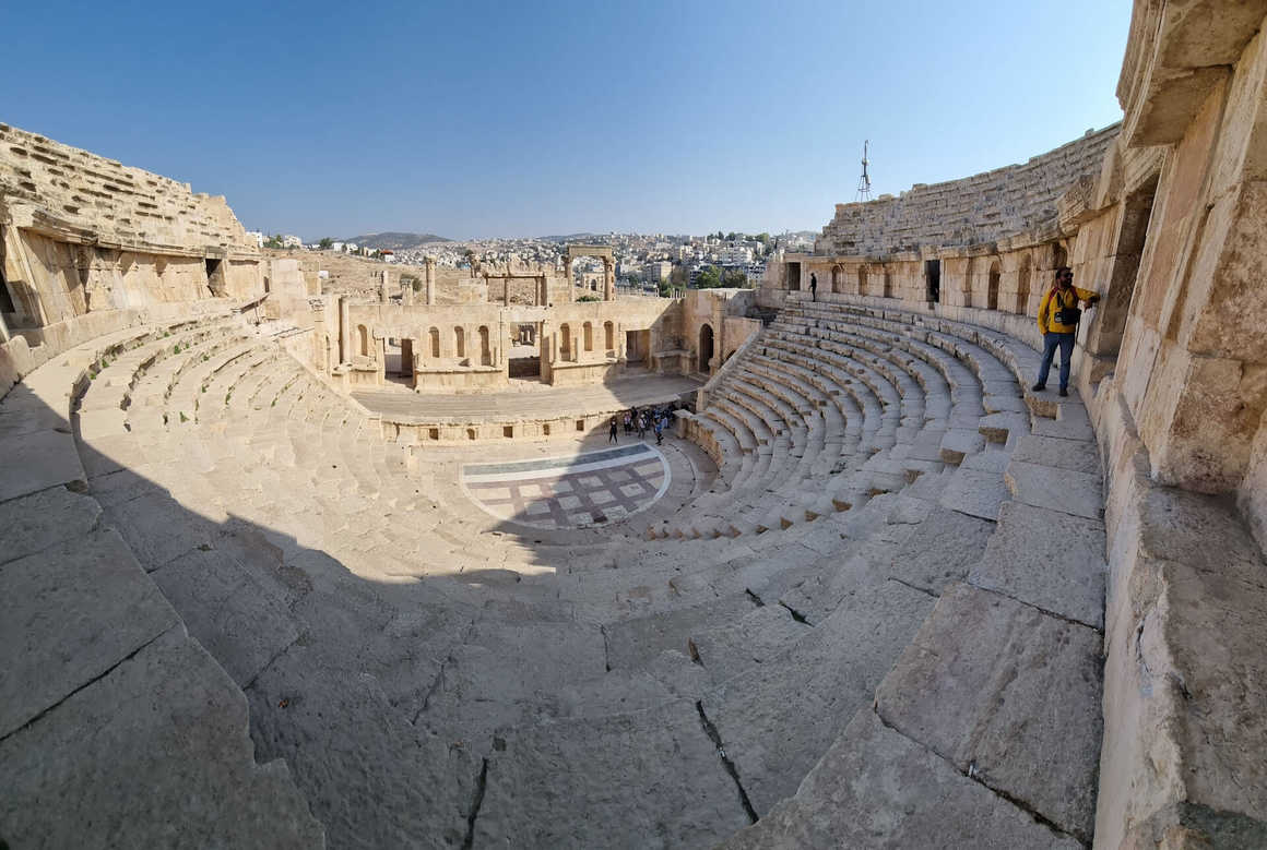 Ruins of Jarash in Jordan