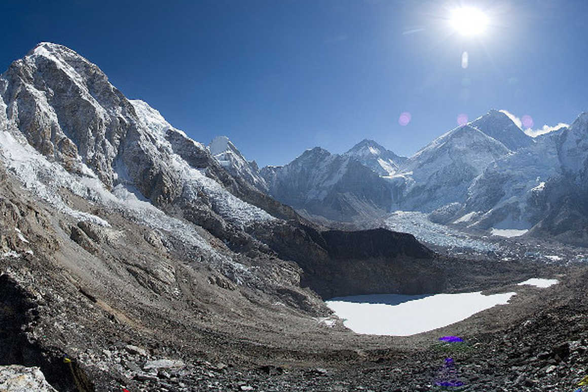 Sargamantha peak near Everest Base Camp