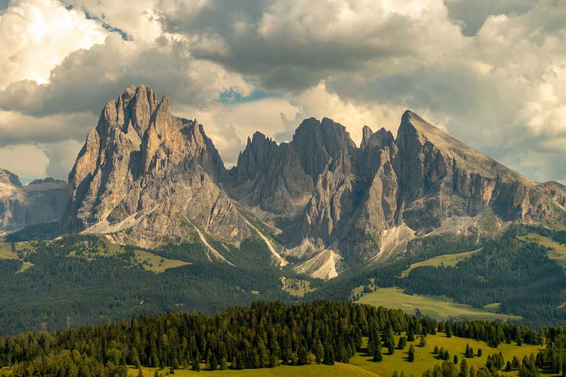 Sassolungo/Langkofel in the Italian Dolomites