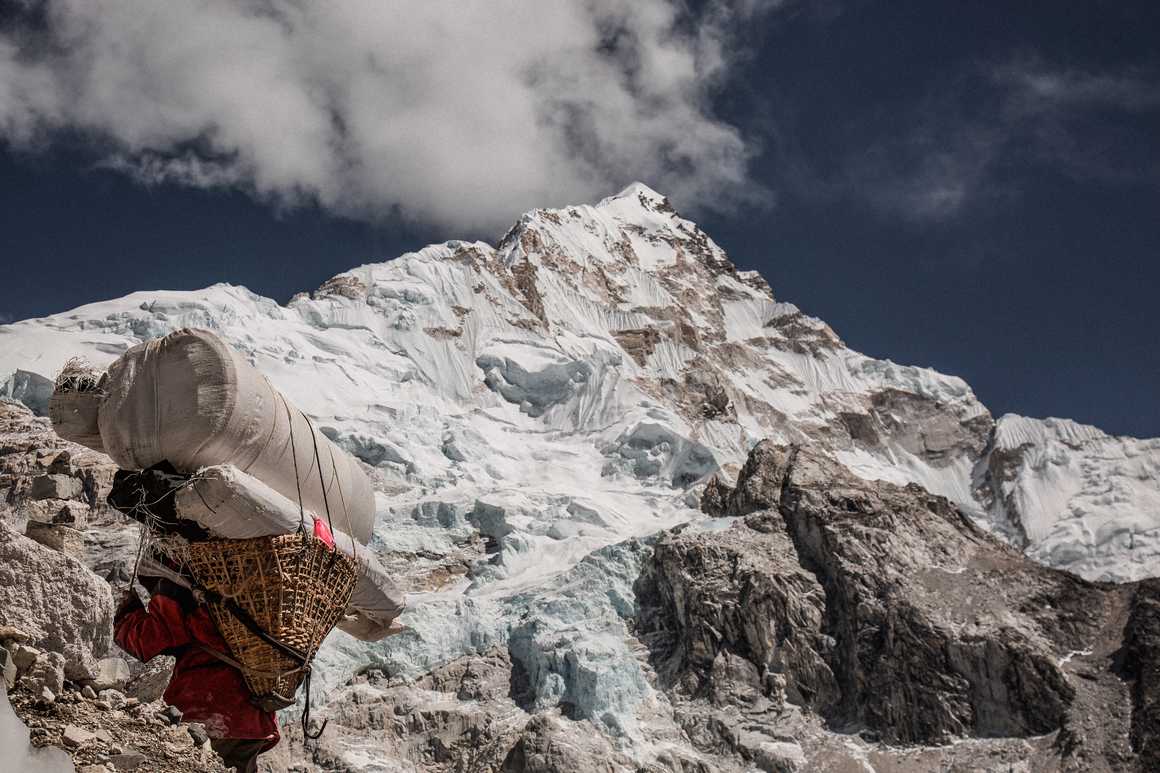 Sherpa on Everest