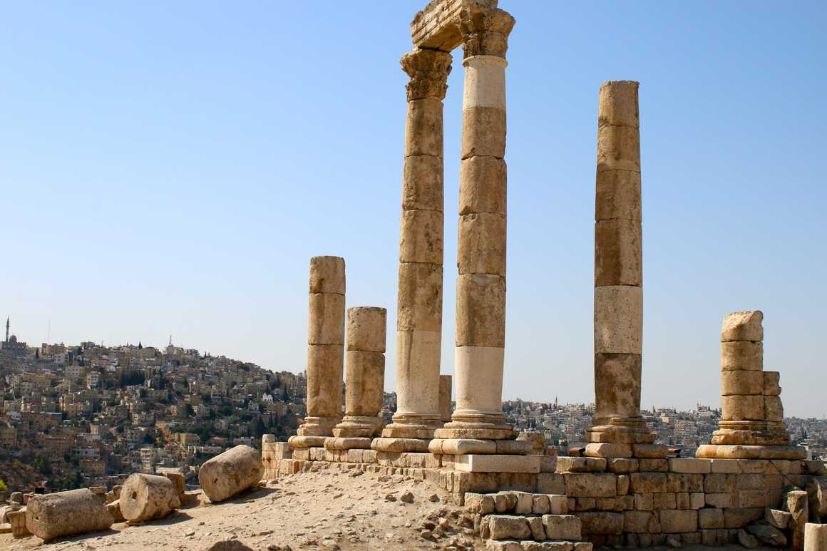 Temple of Hercules in Amman, Jordan
