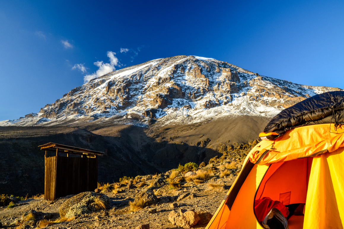tents at kilimajaro