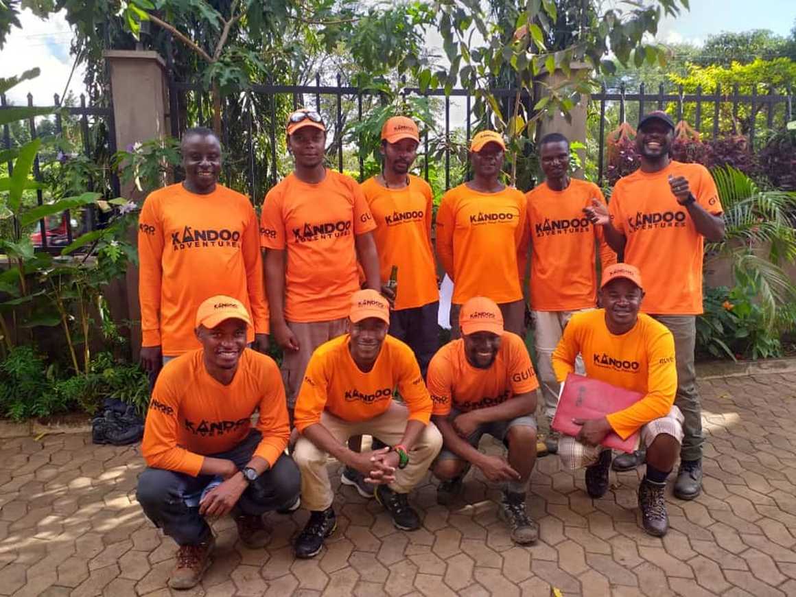 The Kandoo Team in Tanzania