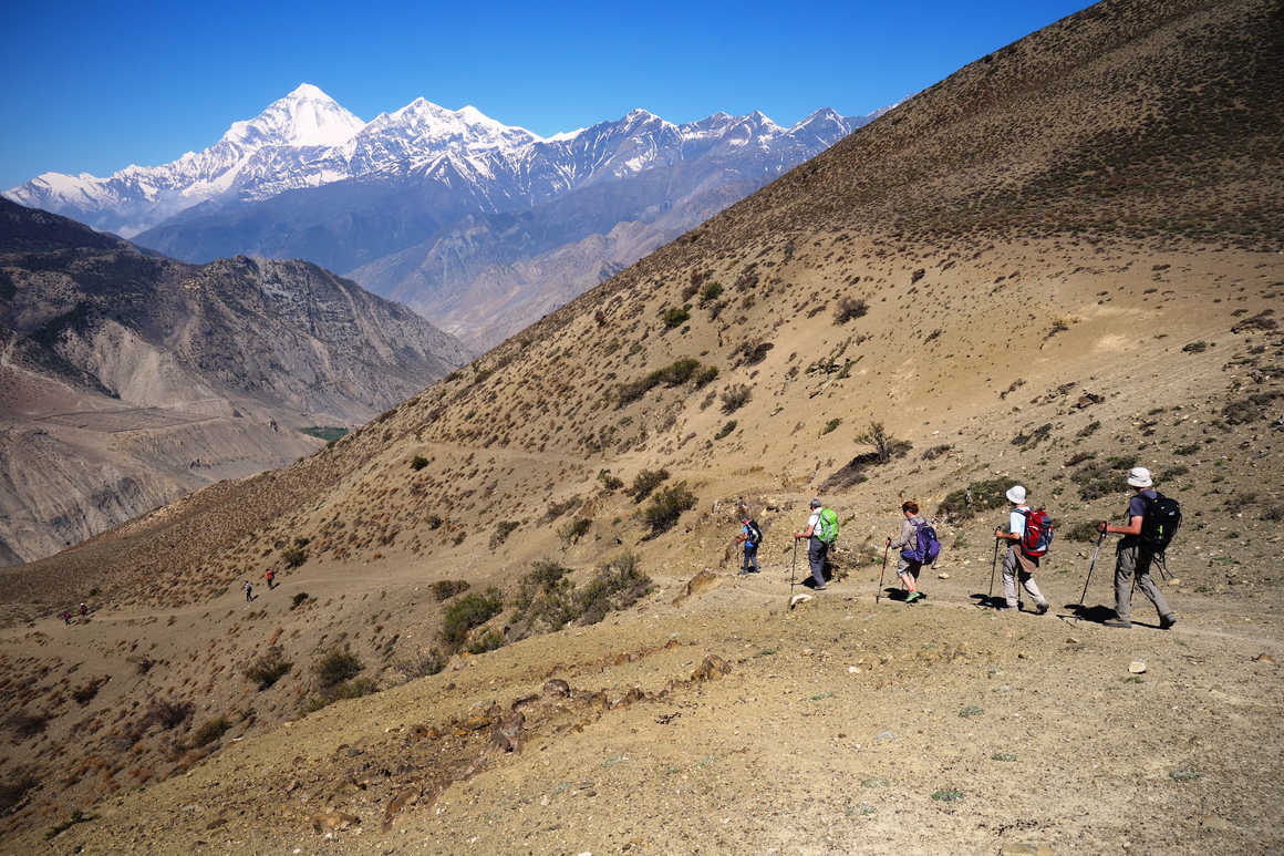 Trek in the Mustang District, Nepal