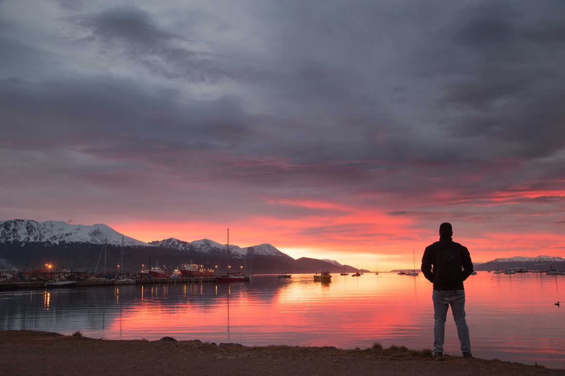 Ushuaia sunset