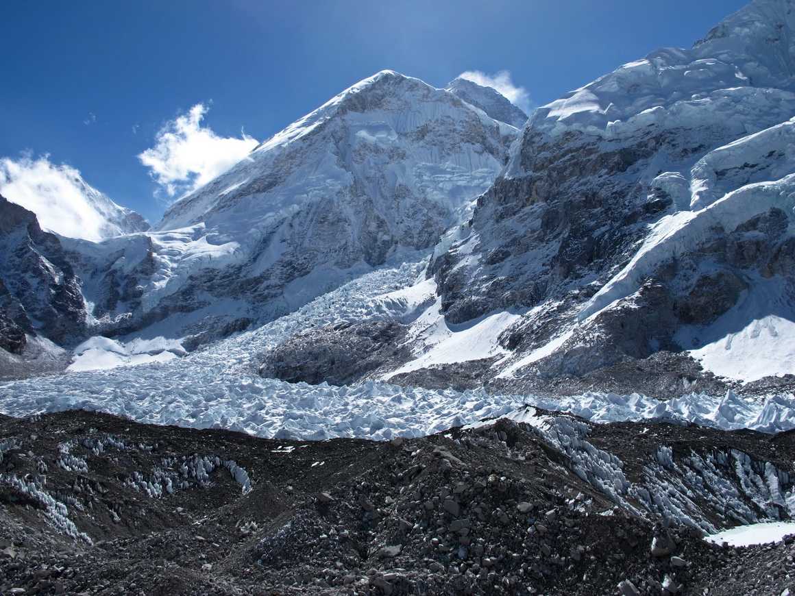 View from the Everest Base Camp