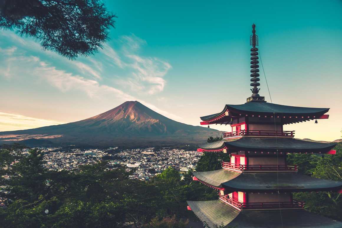 View of Mount Fuji - Japan
