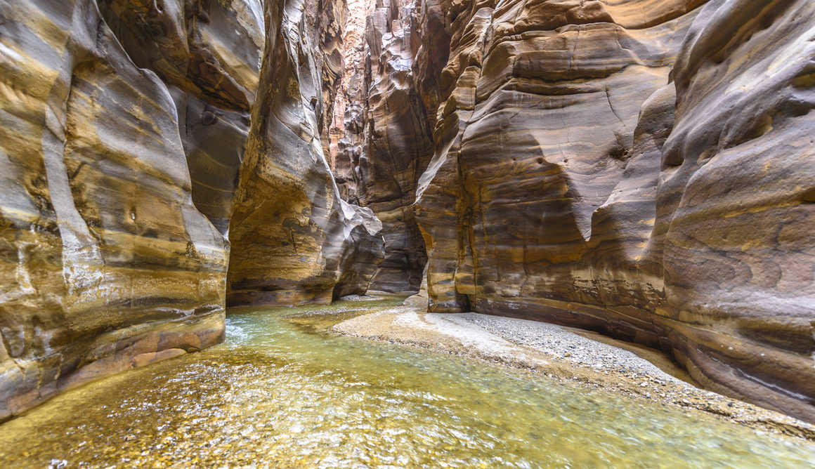 Wadi Mujib gorge, Jordan