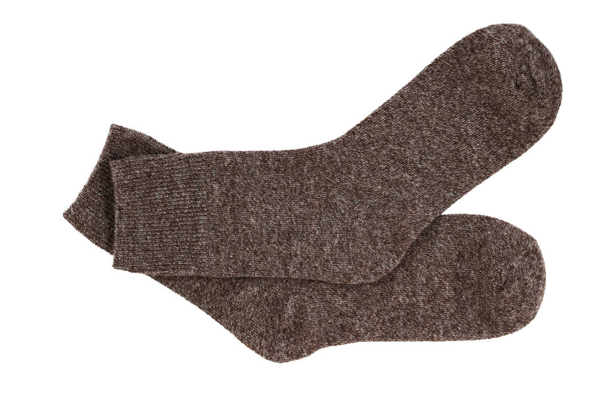 Wool walking socks