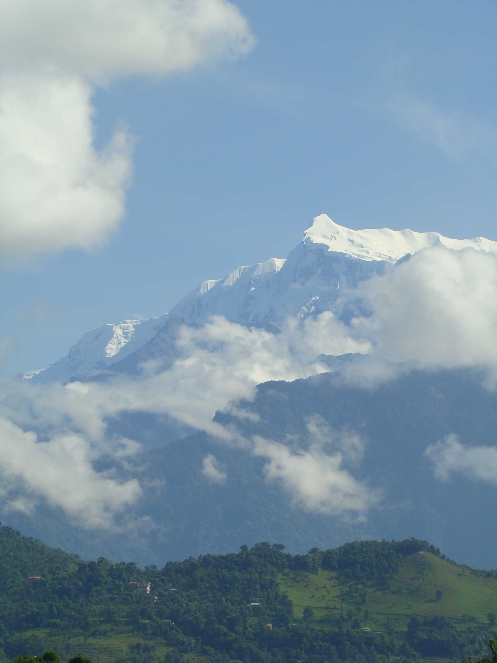 Annapurna IV see from Pokhara