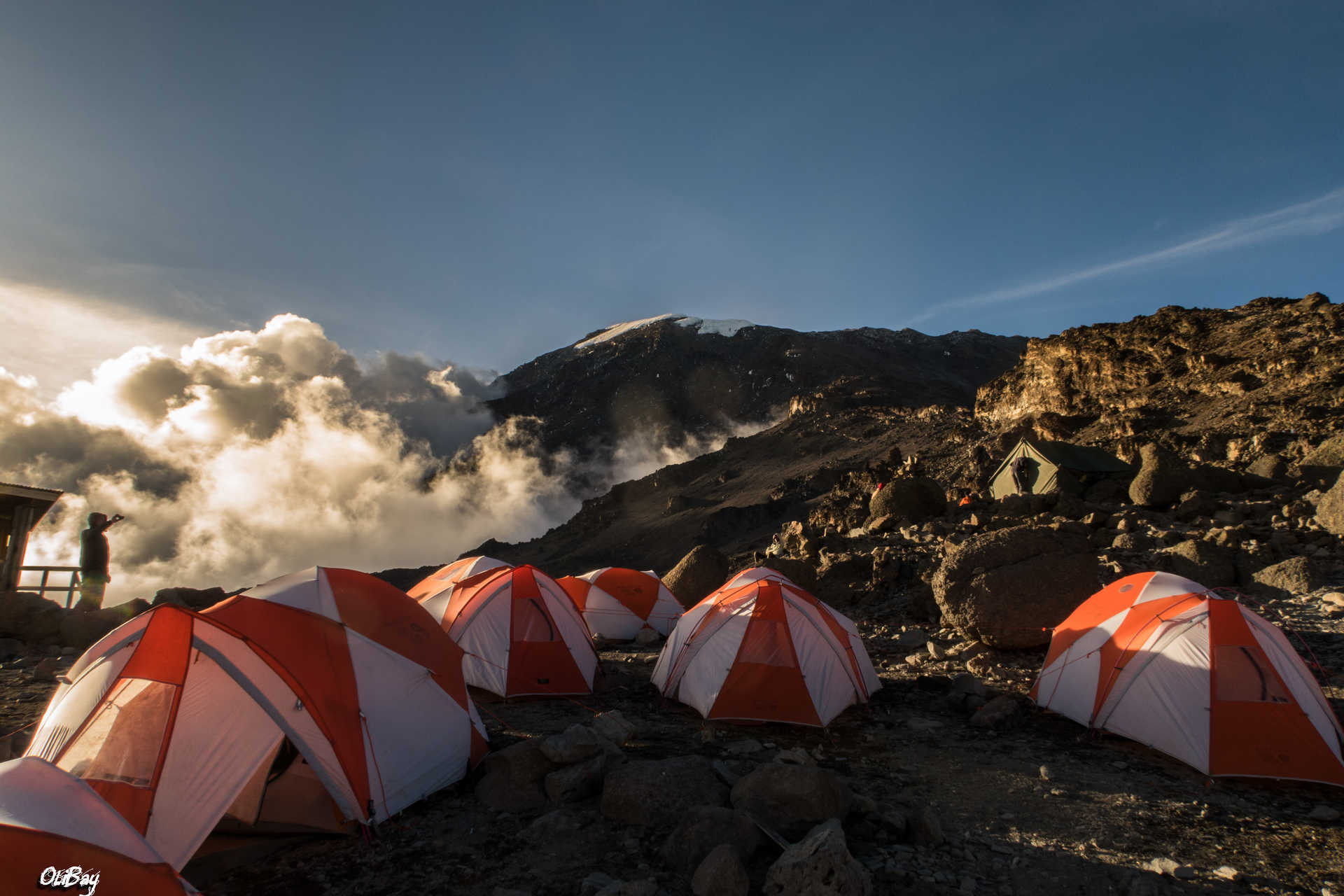 Barafu Camp during the Kilimanjaro ascent