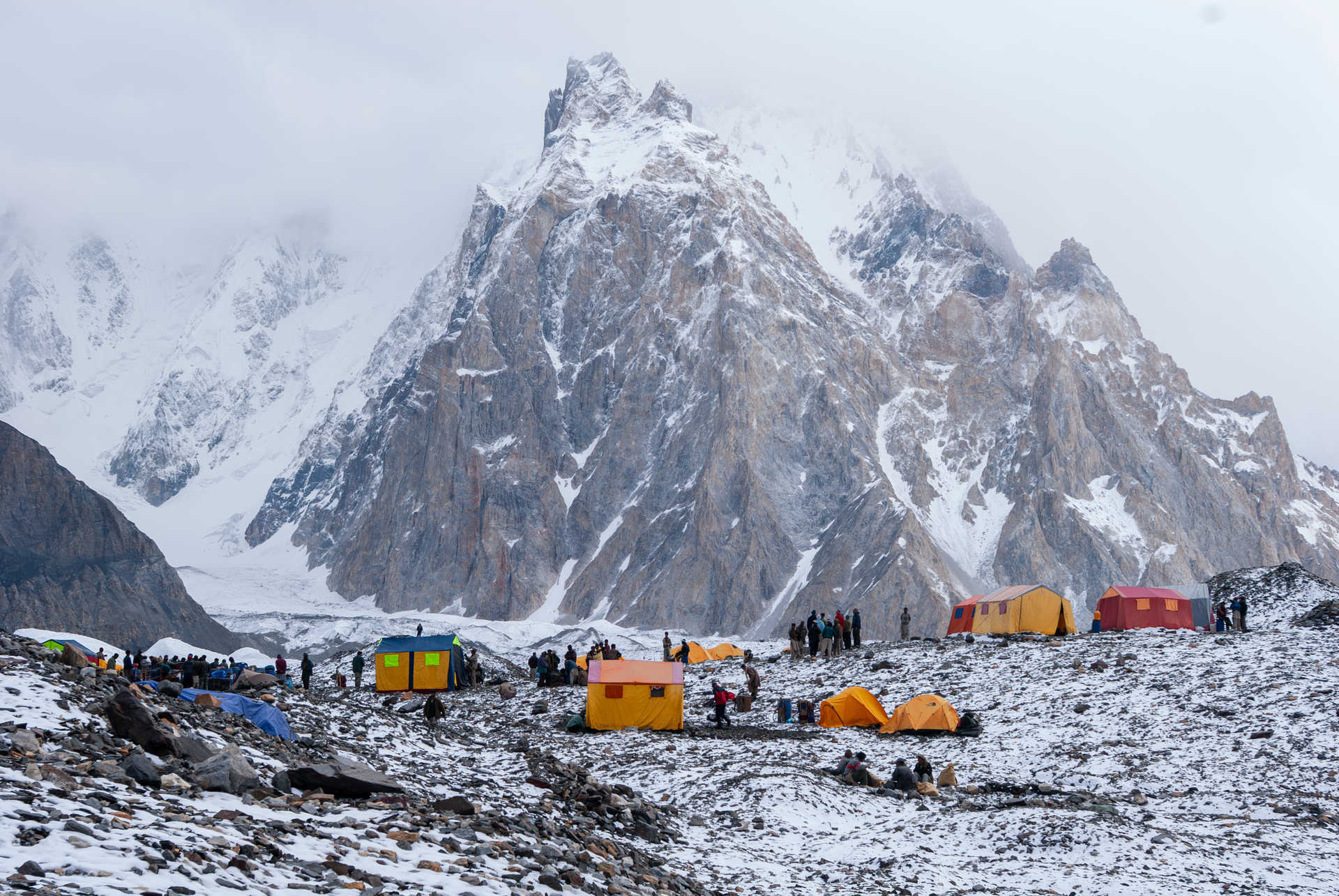 Camping at Concordia