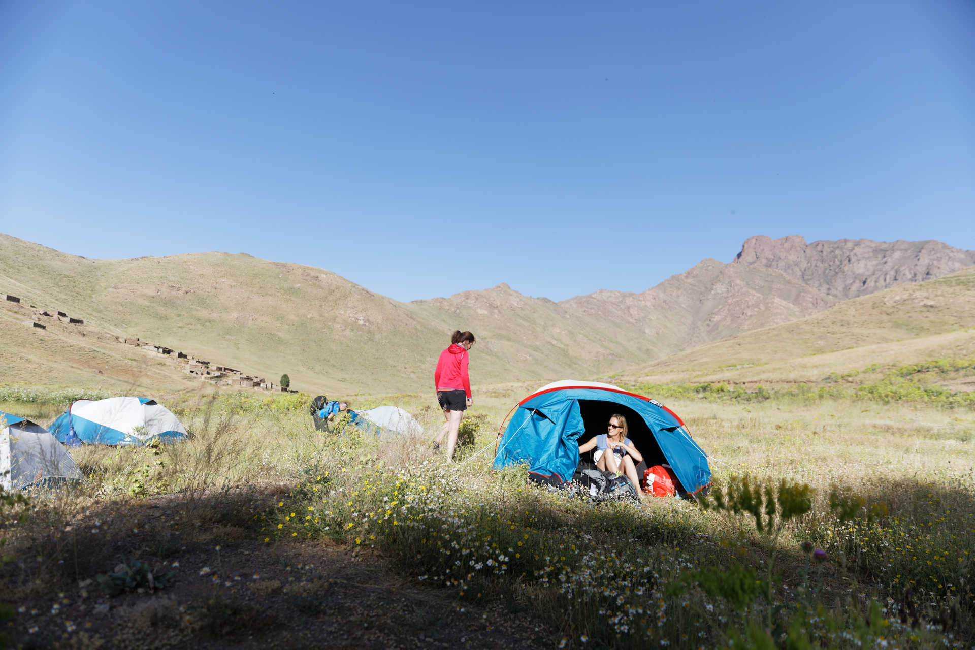 Camping in the High Atlas
