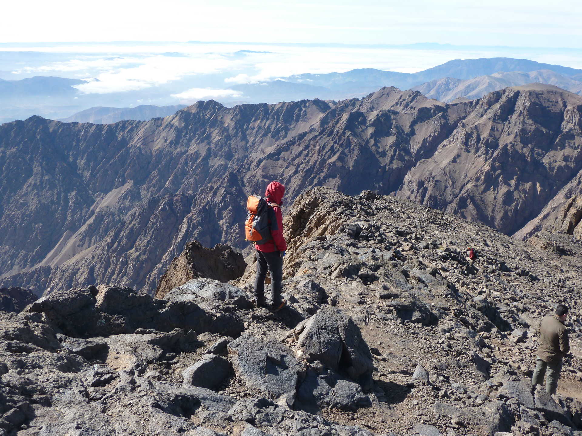 Climbing Toubkal